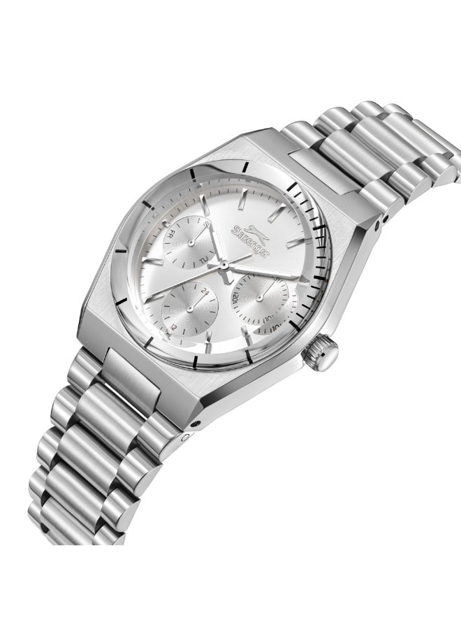 سلازنجر ساعة نسائية معدنية متعددة الوظائف  مم - Image 2