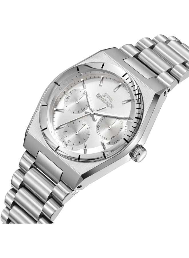 سلازنجر ساعة نسائية معدنية متعددة الوظائف  مم - Image 5