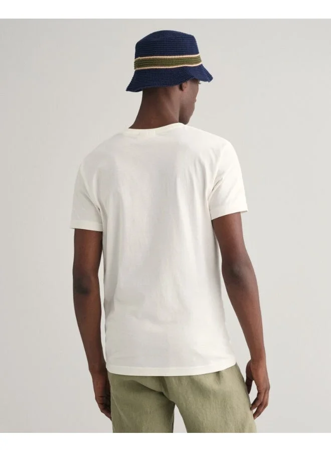GANT  Gant Contrast Logo T-Shirt for Men | Best Price UAE