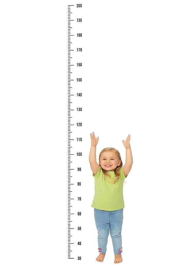 STAREWA Kids Growth Chart Wall Sticker- Height Measurement Wall Decal for Nursery & Bedroom - Removable & Waterproof(Up to 200cm) - Image 1