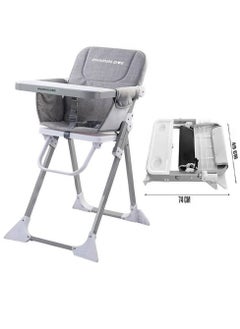 Mamalove Dinning High Chair Foldable For baby Grey  - Image 1