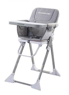 Mamalove Dinning High Chair Foldable For baby Grey  - Image 2