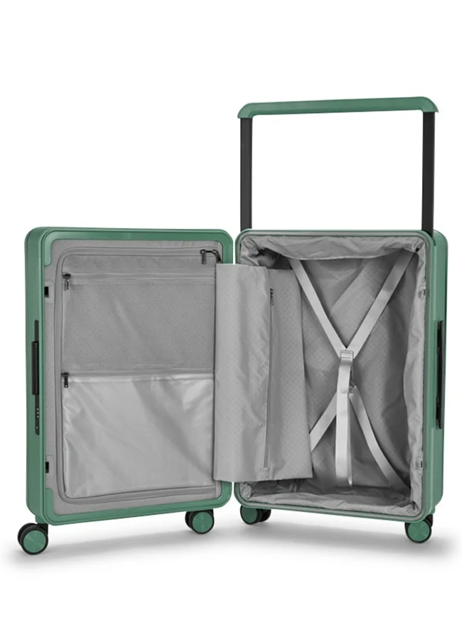 LIMRA Travel Bag From Limra Made Of PC Luggage Trolley Size 24 inch Color Avacodo