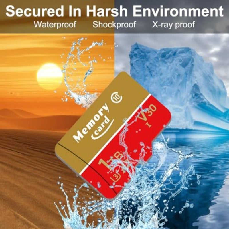 1024GB Micro Card TF Card UHS-I High Speed Up to 100 MB s Memory Card with Adapter 4K UHD Video for Drone Smartphone Camera Dash Cam - Image 2