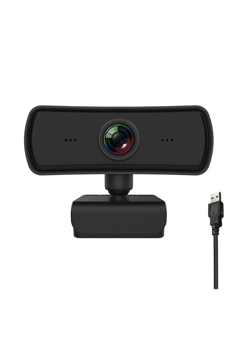 Generic - USB2.0 HD Webcam Autofocus Video Computer Camera With Noise Reduction Microphone For PC Laptop - Image 1