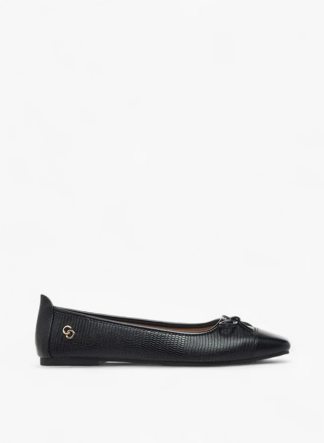 سيليست Women's Bow Detail Ballerina Shoes