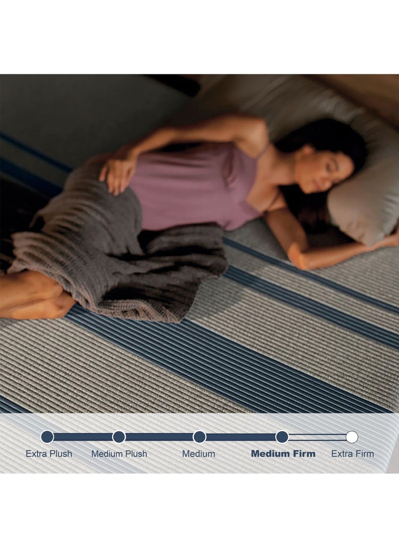 KING KOIL - Spinal Luxe Pocket Spring Mattress 200x200x24 CM,  Medium Firm Super King Mattress | Mattress in a Box - Image 1