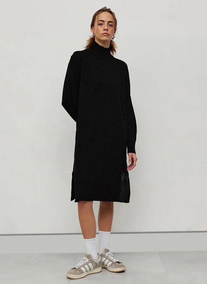 STREET 9 Black Knitted Dress for Women