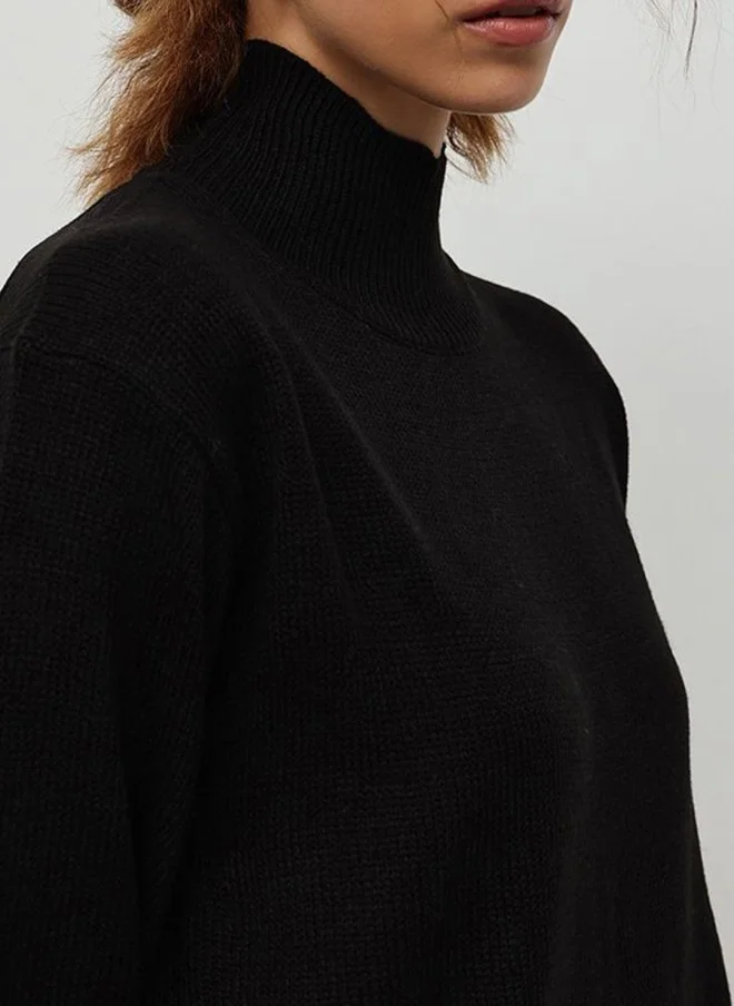 STREET 9 Black Knitted Dress for Women