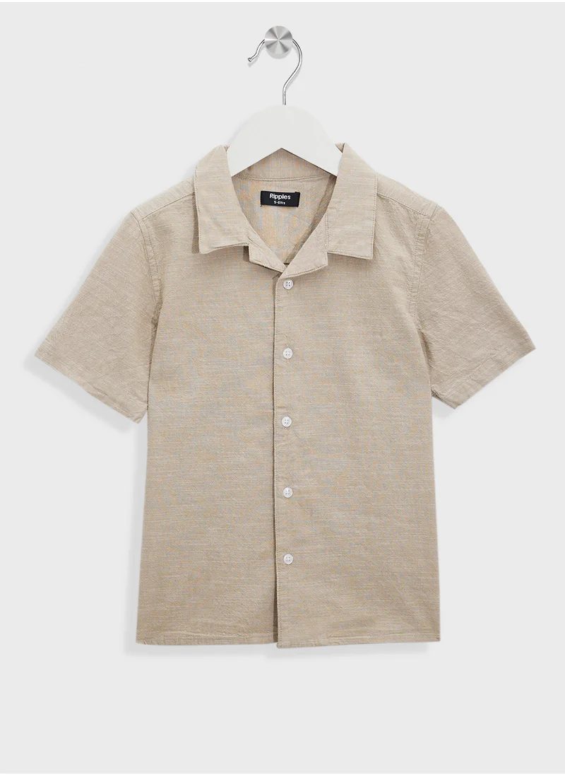 Ripples Boys Resort Collar Shirts