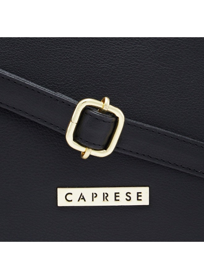 CAPRESE AMELIA SATCHEL MEDIUM BLACK - Image 2