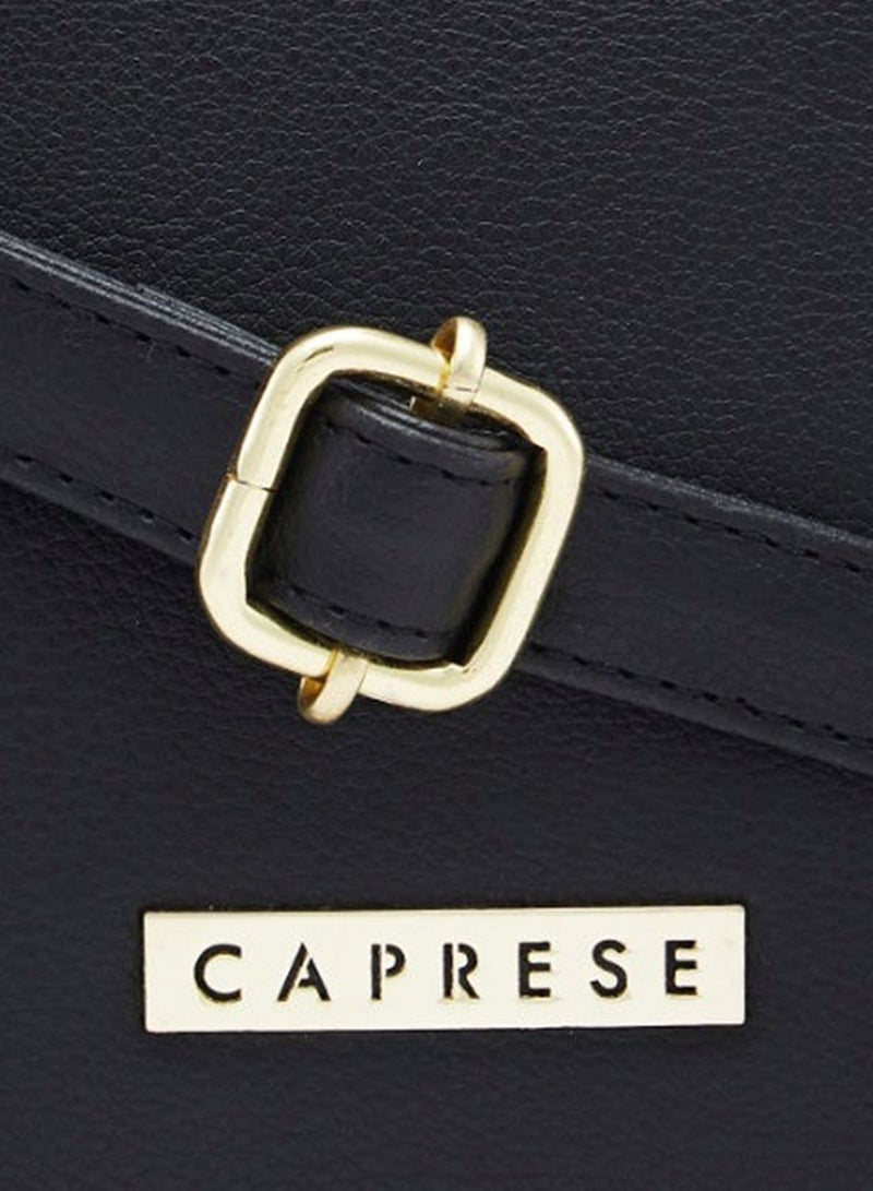 CAPRESE AMELIA SATCHEL MEDIUM BLACK - Image 2