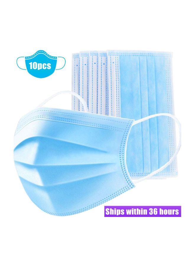 NIBEMINENT 10-Piece Disposable Face Mask - Image 2