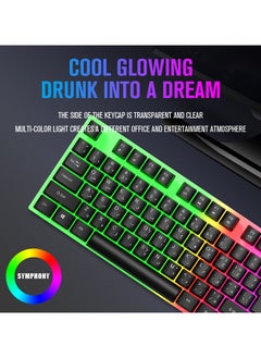 Teso Gaming Bundle 4 in 1 with RGB Light, Gaming Keyboard and Mouse, Gaming Headset, Mouse Pad  - Image 4