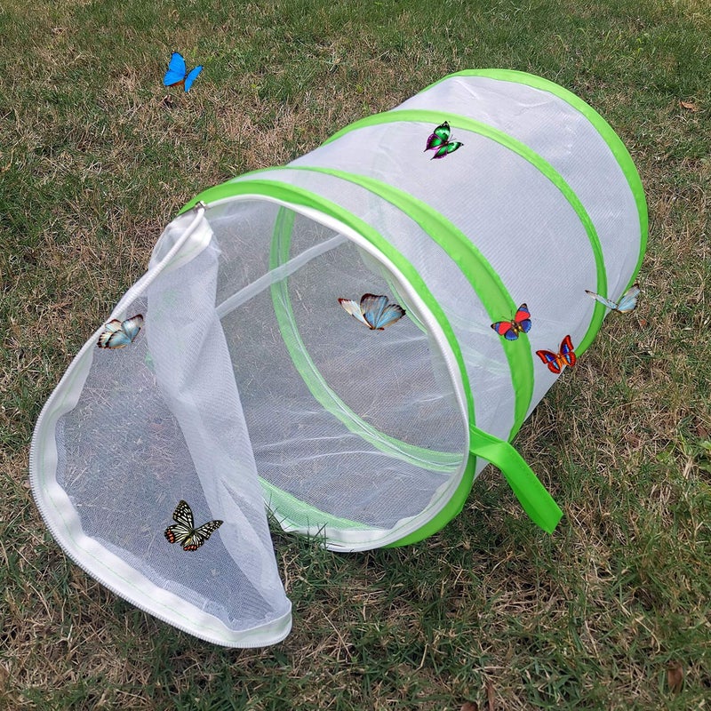 Trasfit Pop-up Insect and Butterfly Habitat Cage Terrarium â€“ 12 x 14 Inches Tall - Image 2
