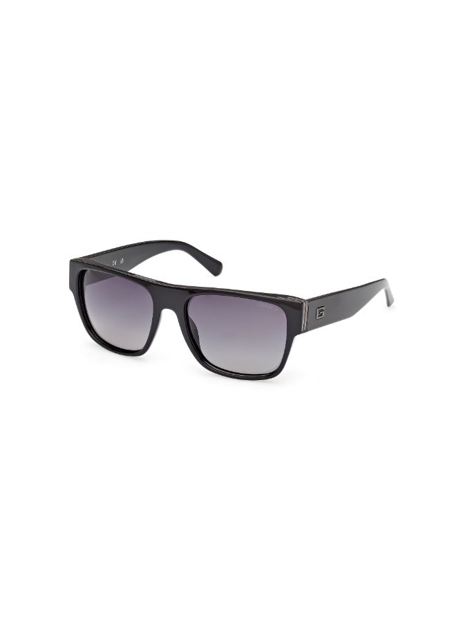 GUESS FULL RIM UV PROTECTION GUESS PLASTIC SUNGLASSES GU0027652V57 - Image 1