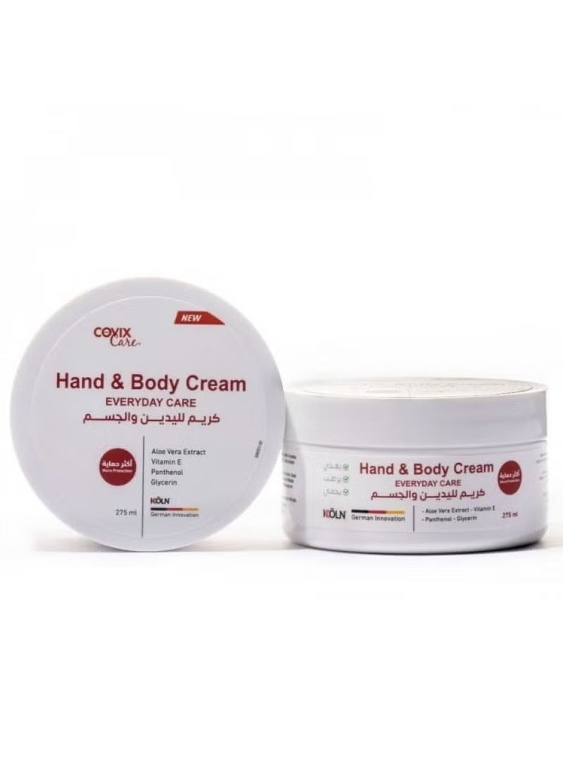 covix care Hand and body cream for daily care 275 ml