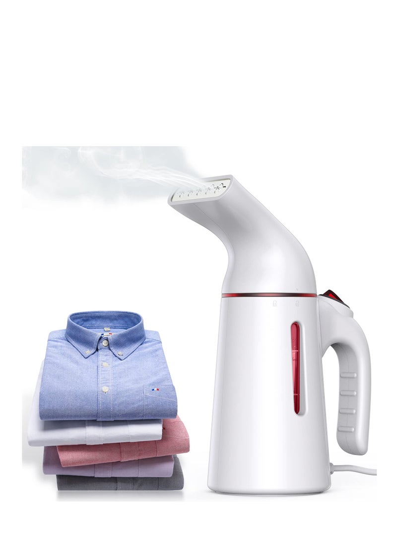 SYOSI Steamer for Clothes, Portable Travel Steamer Fast Heat-up in 45s for Clothes Handheld Garment Steamer Wrinkle Remover Fabric Steamer Iron, Suit for all fabrics silk cotton wool and linen ect - Image 1