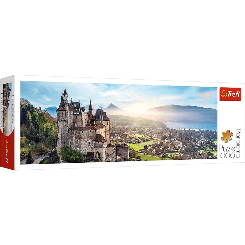 Trefl - Menthon Castle, France Panorama Puzzle 1000 Pieces - 29055 - Image 1