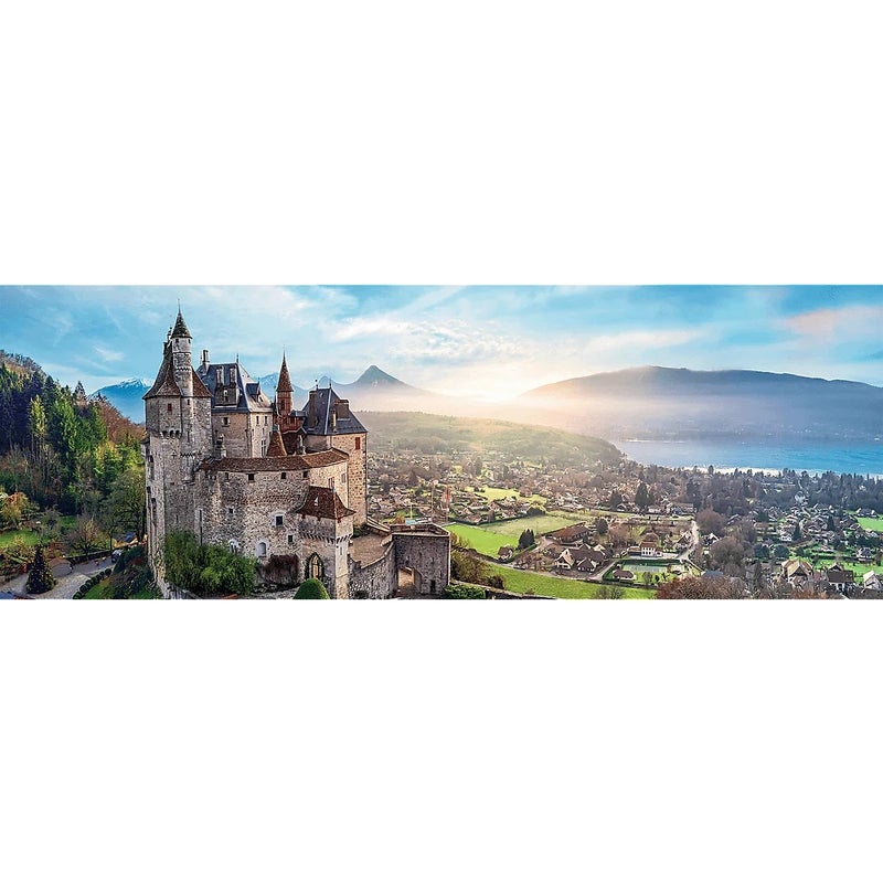Trefl - Menthon Castle, France Panorama Puzzle 1000 Pieces - 29055 - Image 2
