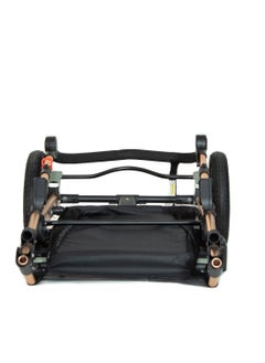 Pikkaboo Pikkabo-3in1 Luxury Pram Stroller-Black  - Image 5