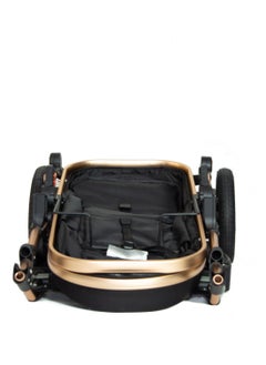 Pikkaboo Pikkabo-3in1 Luxury Pram Stroller-Black  - Image 4