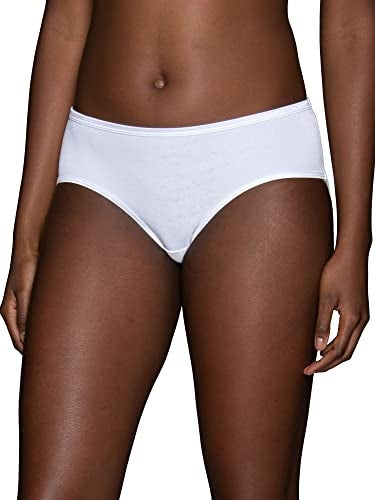 Vanity Fair Women's Illumination Hipster Panty 18107, Star White, Large/7 - Image 1