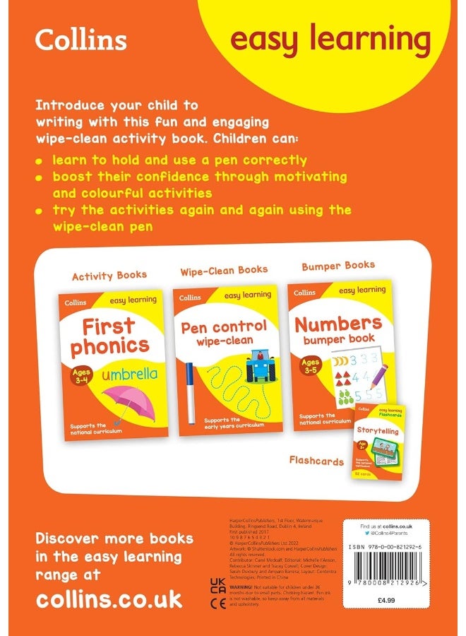 Lower Case Letters Age 3-5 Wipe Clean Activity Book: Ideal for Home Learning  - Image 4