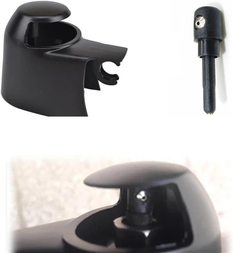DEMULAX Rear Wiper Arm Washer Cover Cap Set for VW Touran - Image 1
