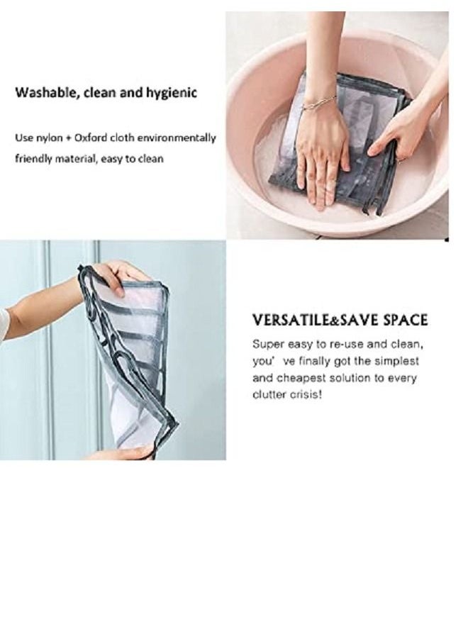 New imported trouser mesh organizer, heavy mesh fabric, fits 7 pants