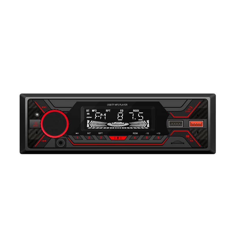Modishombre Car Fm Stereo System -720S Mp3 Player with Bluetooth, 1 Din, 200 Watts with Dual USB Ports (Music & Charging), Aux in, Fm, Hands Free Calling with Phone Caller Id & Remote Control - Image 1