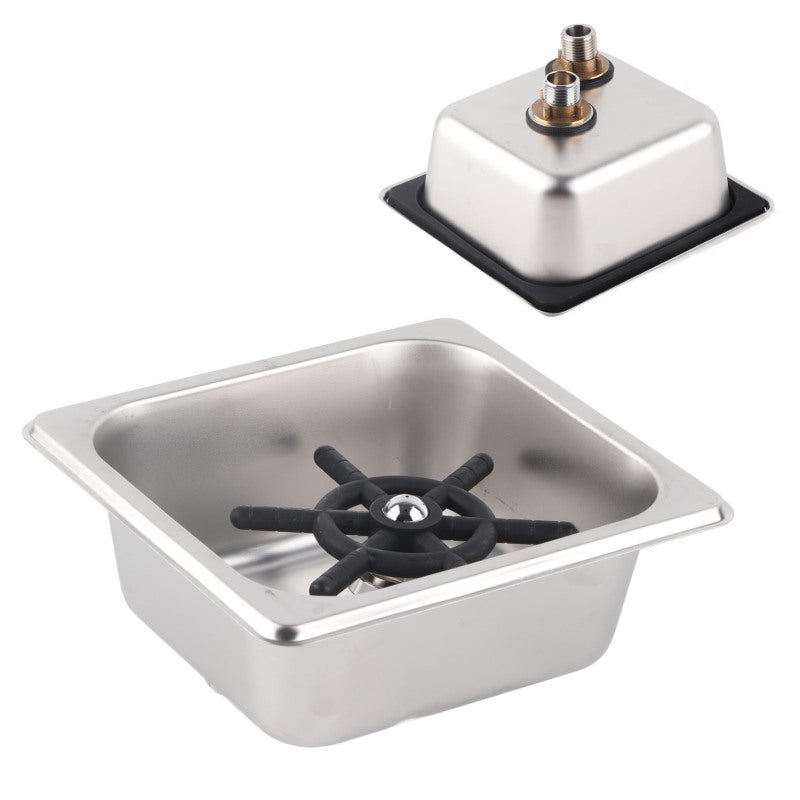 Automatic Stainless Steel Cup Washer Cleaner Glass Rinser for Hotel Bar Coffee Milk Tea Cup - Image 1