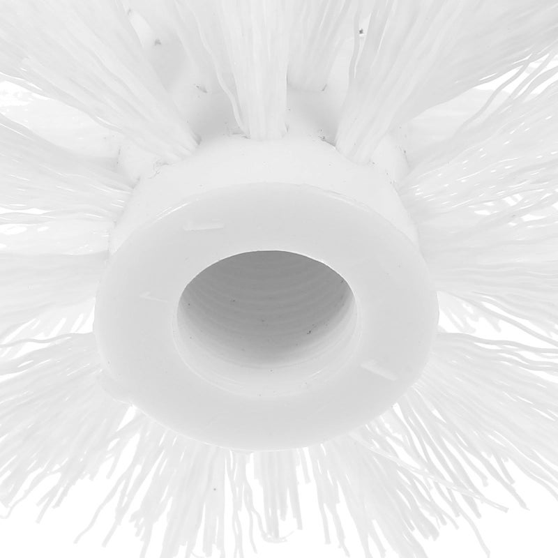 Replaceable Toilet Brush Heads 2 Pack Plastic Refills Sturdy Bristles for Bathroom Cleaning Home Office - Image 4