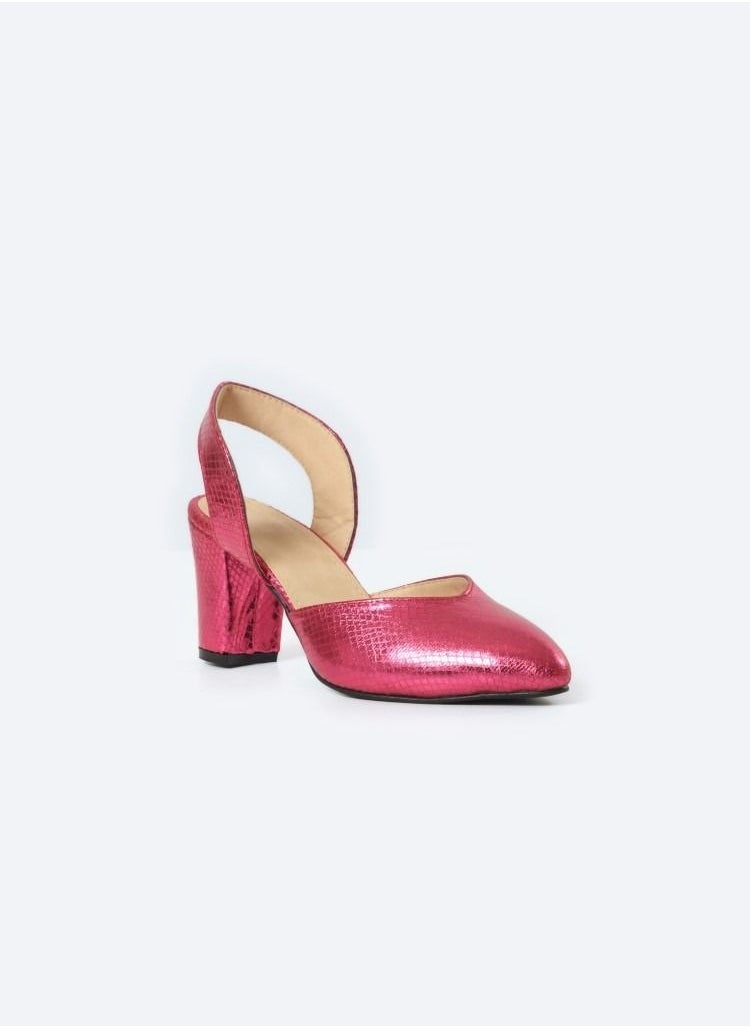 Zahwa Shoes Heels Open Snake Leather  - Image 1