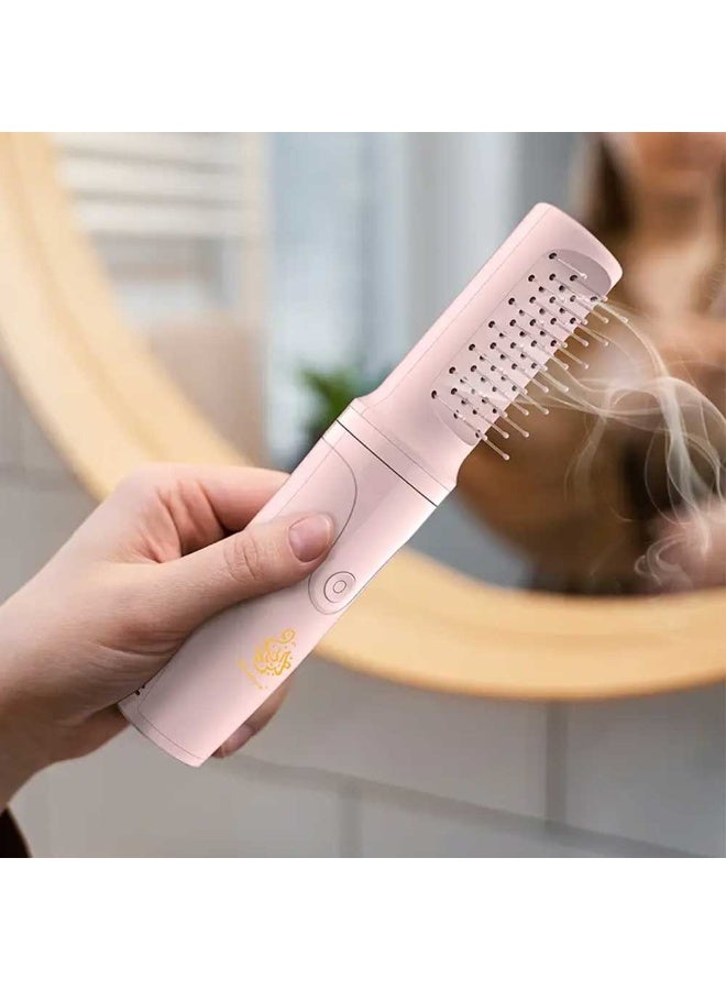 بخون مبخرة شعر أنيقة محمولة مع حامل بخور العود - Image 2