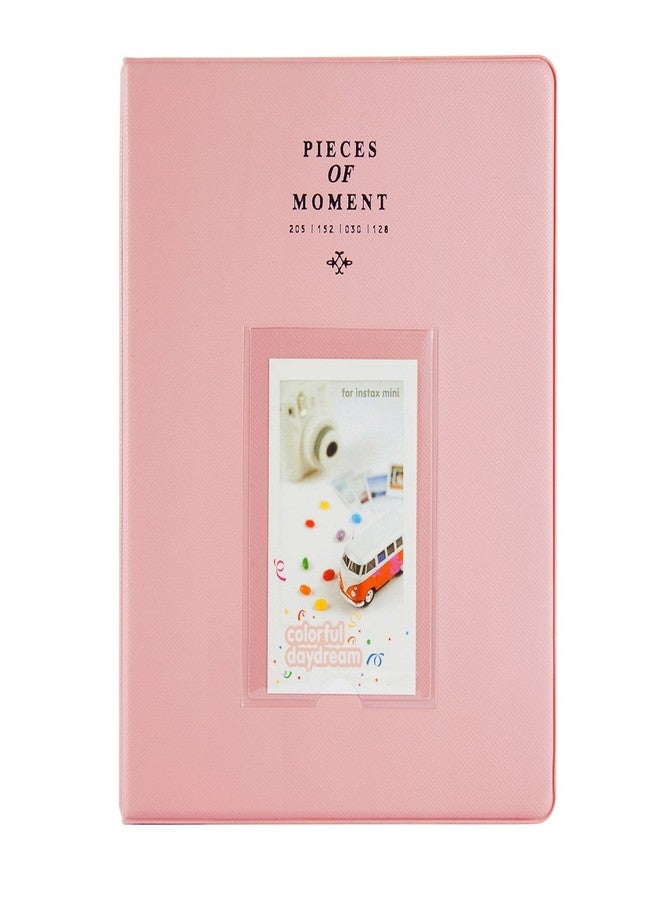 CAIUL 128 Pockets Photo Album Compatible with Fujifilm Instax Mini 12 11 7s 8 8+ 9 25 26 50s 70 90 Film, Polaroid PIC-300 Z2300 Film, Pink - Image 2