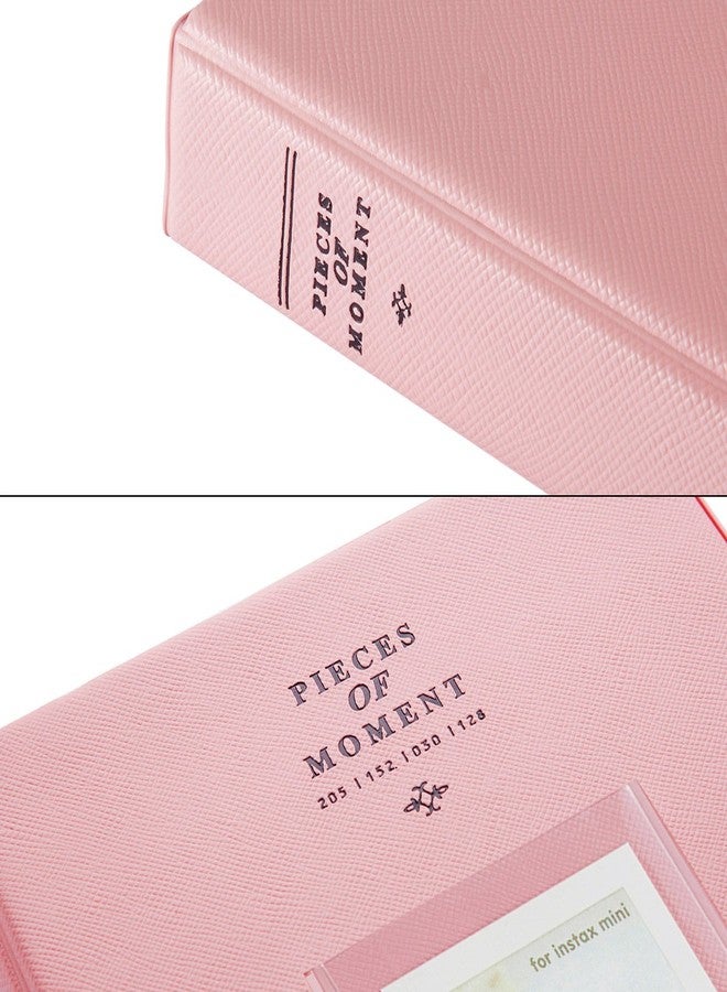 CAIUL 128 Pockets Photo Album Compatible with Fujifilm Instax Mini 12 11 7s 8 8+ 9 25 26 50s 70 90 Film, Polaroid PIC-300 Z2300 Film, Pink - Image 5