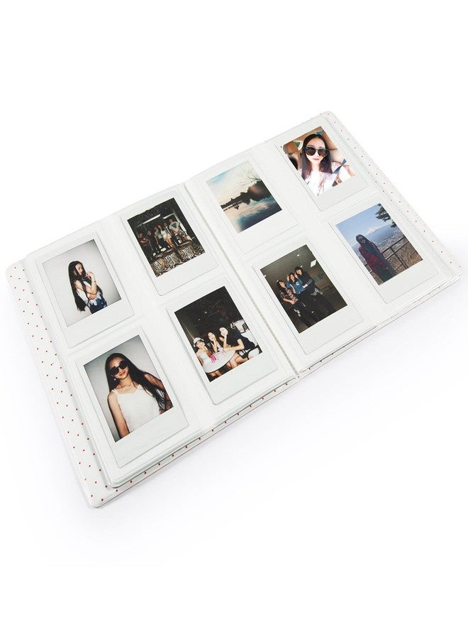 CAIUL 128 Pockets Photo Album Compatible with Fujifilm Instax Mini 12 11 7s 8 8+ 9 25 26 50s 70 90 Film, Polaroid PIC-300 Z2300 Film, Pink - Image 4