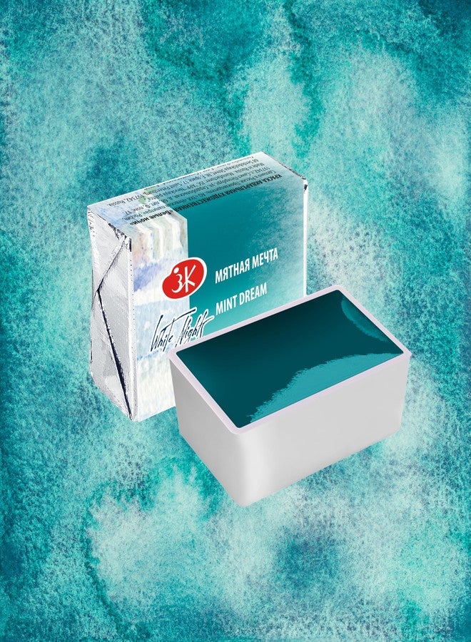 White Nights مجموعة ألوان مائية محدودة الإصدار من ليالي البيضاء بتقنية التحبيب من نيفسكايا باليترا (حلم النعناع) بألوان زاهية وثابتة للضوء من درجة الفنان المحترف - Image 3