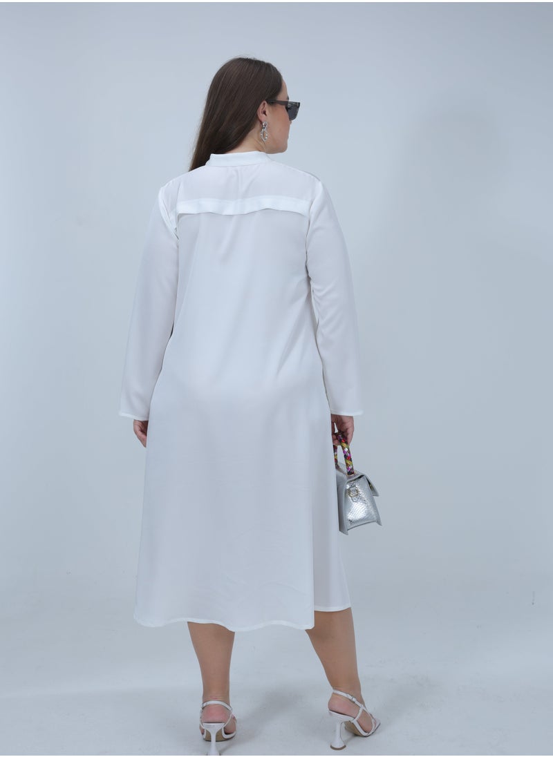 Beatrice, White Shirt Dress - pzsku/Z809F4588E3E450C6BBABZ/45/_/1726065181/9276b9ed-919c-492a-9a4c-92c0602a1b31