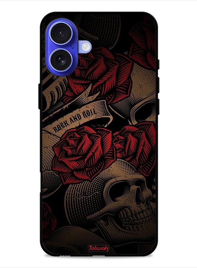 Tolwak غطاء حماية آبل آيفون 16 بلس روك آند رول - Image 1