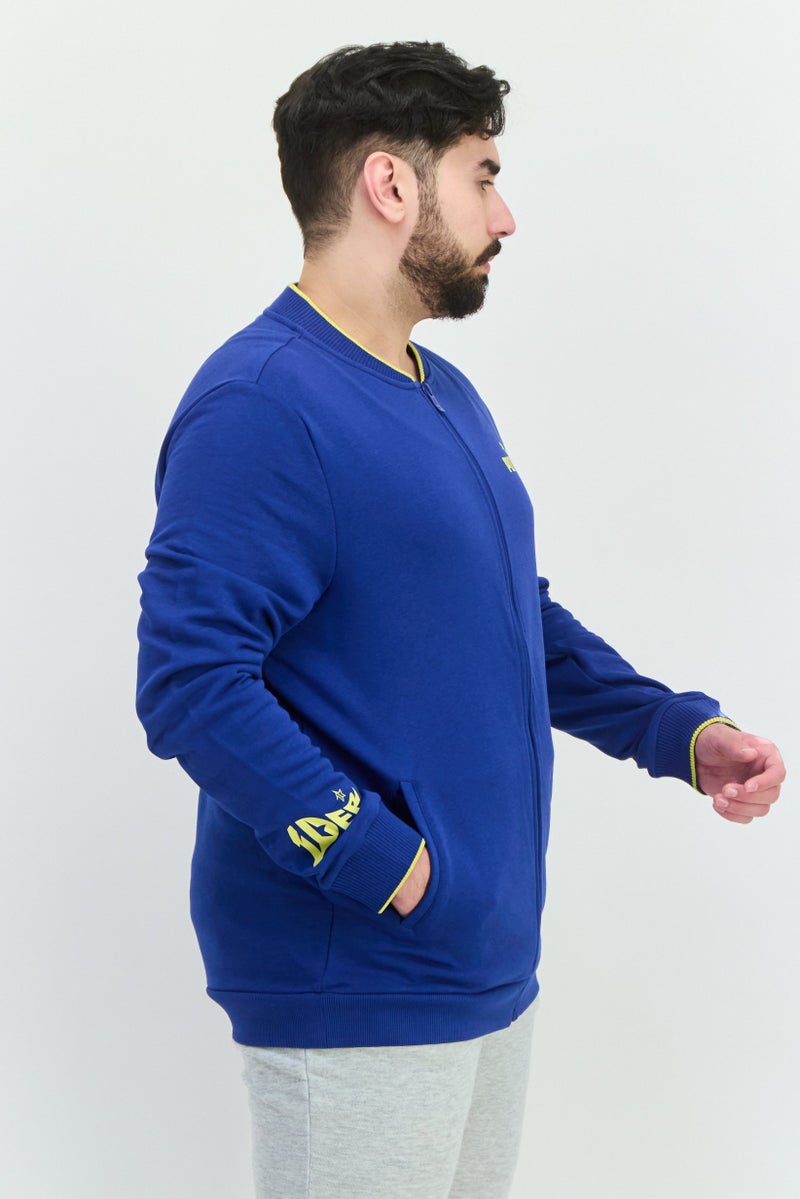 PUMA Men Regular Fit Brand Logo Outdoors Sweatshirt, Blue - Image 2