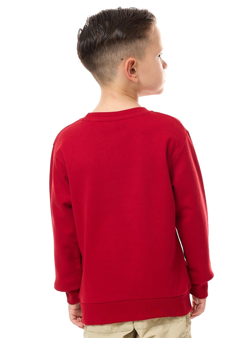 فكتور اند جين سويت شيرت للأولاد (2 - 8 سنوات) كستنائي - Image 3