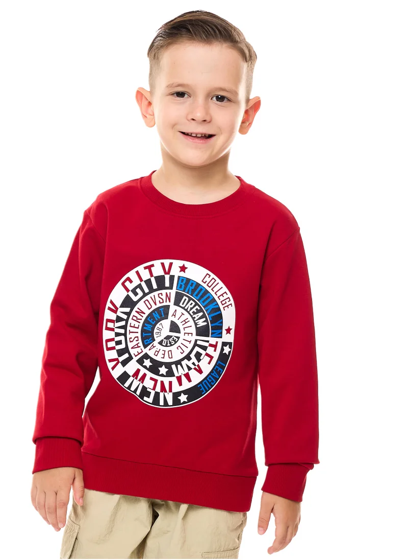 victor and jane Boys' Graphic "NEW YORK CITY" Sweatshirt