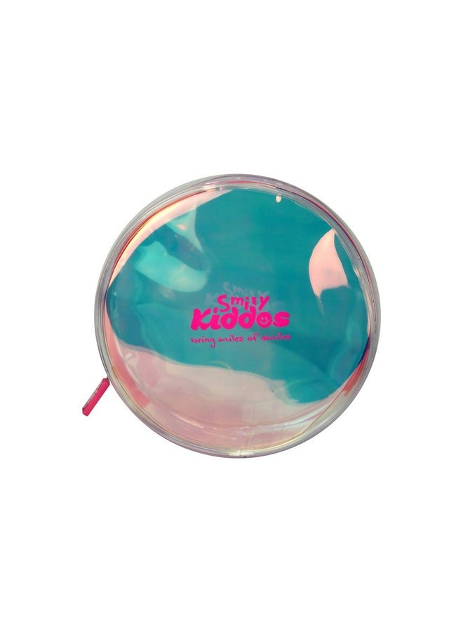 سمايلي كيدوز حقيبة أقلام شفافة دائرية من سمايلي كيدوس (وردي) - Image 1