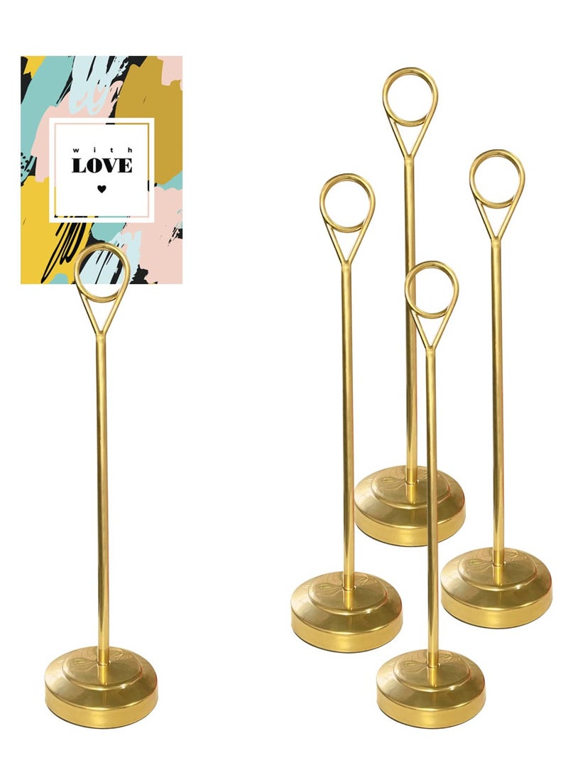 Generic Ring Clip Place Cards Holder Menu Holders for Tables Table Humber Reserved Signs Wedding Name Memo 5pcs  - Image 1