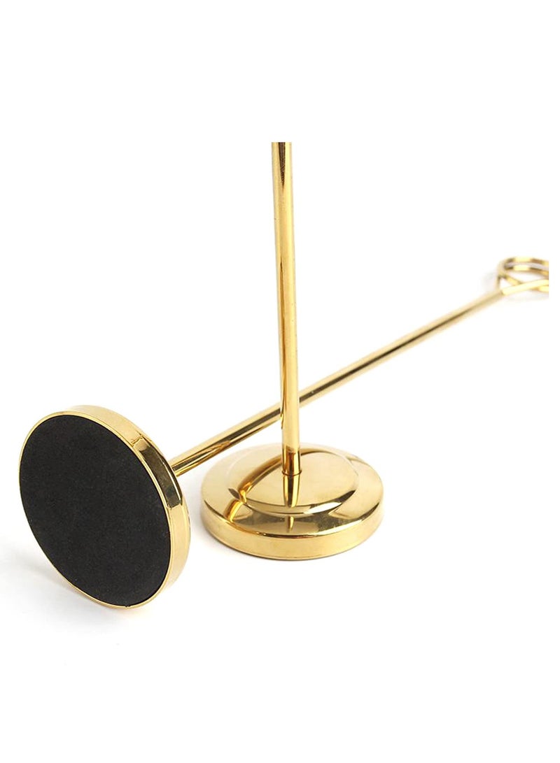Generic Ring Clip Place Cards Holder Menu Holders for Tables Table Humber Reserved Signs Wedding Name Memo 5pcs  - Image 4
