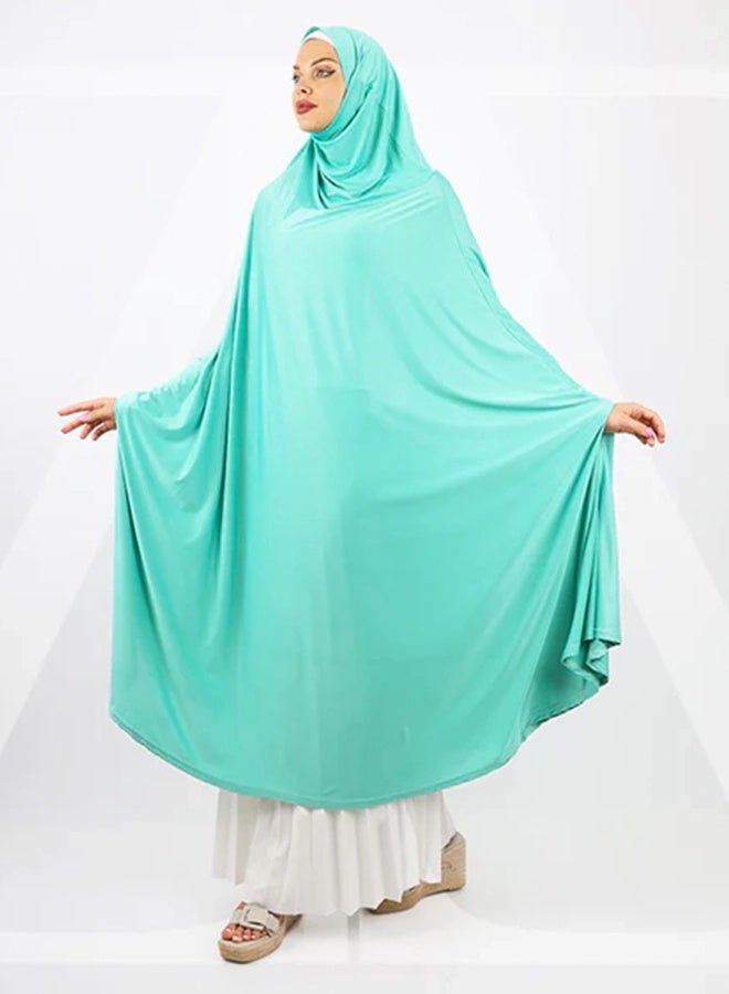 Zmurud Jersey Khimar - plain - Image 4