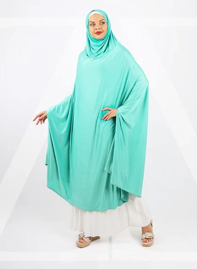 Zmurud Jersey Khimar - plain - Image 5