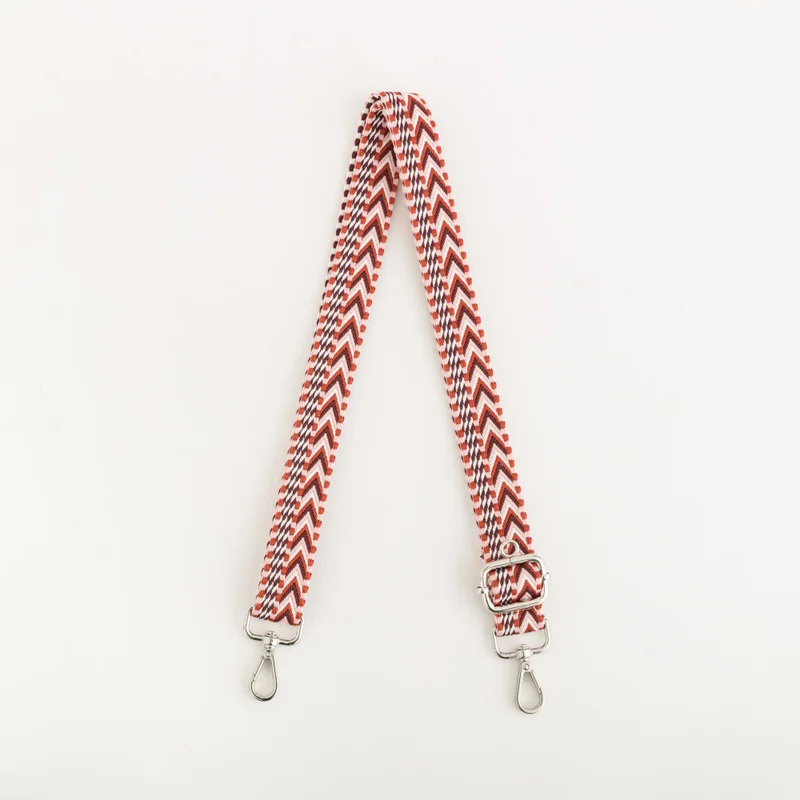 كاربيزا Women's Bag Strap Brunella Powder/Multicolour - 2.50x120x0cm